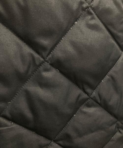 TAION（タイオン）TAION (タイオン) ノーカラーダウンコート ブラック サイズ:XLの古着・服飾アイテム