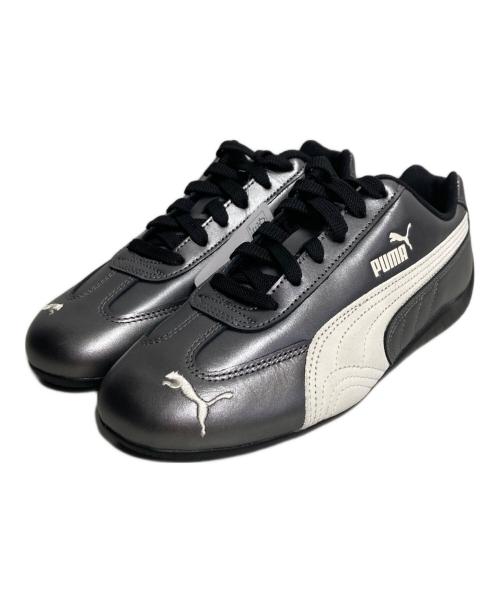 PUMA（プーマ）PUMA (プーマ) Speedcat Metallic グレー サイズ:24.5cm 未使用品の古着・服飾アイテム