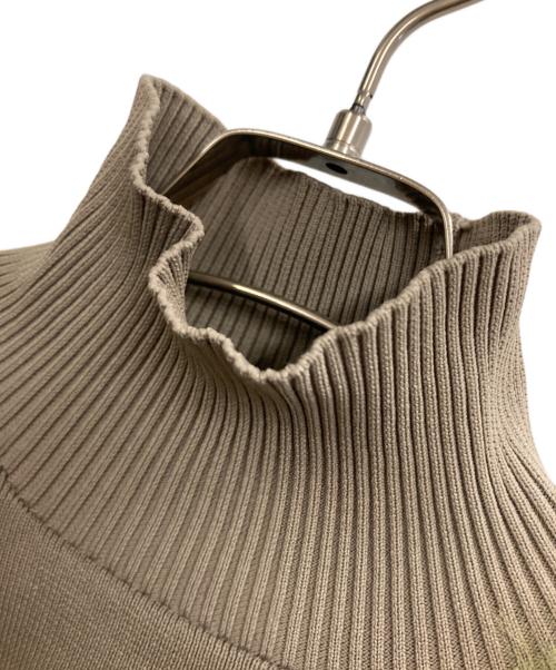 LEINWANDE（ラインヴァンド）LEINWANDE (ラインヴァンド) ニット ブラウン×グリーン サイズ:Fの古着・服飾アイテム