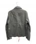 DIESEL (ディーゼル) L-KORN レザージャケット グレー サイズ:L：23000円
