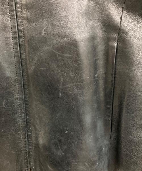 KAZUYUKI KUMAGAI ATTACHMENT（カズユキクマガイ アタッチメント）KAZUYUKI KUMAGAI ATTACHMENT (カズユキクマガイ アタッチメント) シングルライダースジャケット ブラック サイズ:2の古着・服飾アイテム