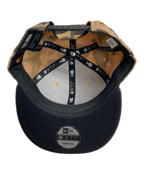 New Era（ニューエラ）New Era (ニューエラ) A BATHING APE (ア ベイシング エイプ) 1ST CAMO NEWERA ９FIFTY CAP カーキの古着・服飾アイテム