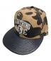 New Era（ニューエラ）の古着「1ST CAMO NEWERA ９FIFTY CAP」｜カーキ