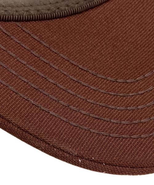 Hysteric Glamour（ヒステリックグラマー）Hysteric Glamour (ヒステリックグラマー) HYSTERIC RECORDS メッシュキャップ ブラウン×イエロー サイズ:FREEの古着・服飾アイテム