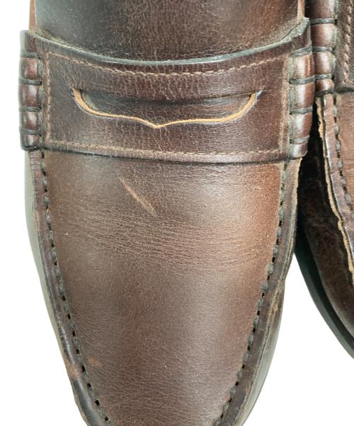 PARABOOT（パラブーツ）PARABOOT (パラブーツ) CORAUX コロー レザー モカシン デッキローファー サイズ:31/2の古着・服飾アイテム