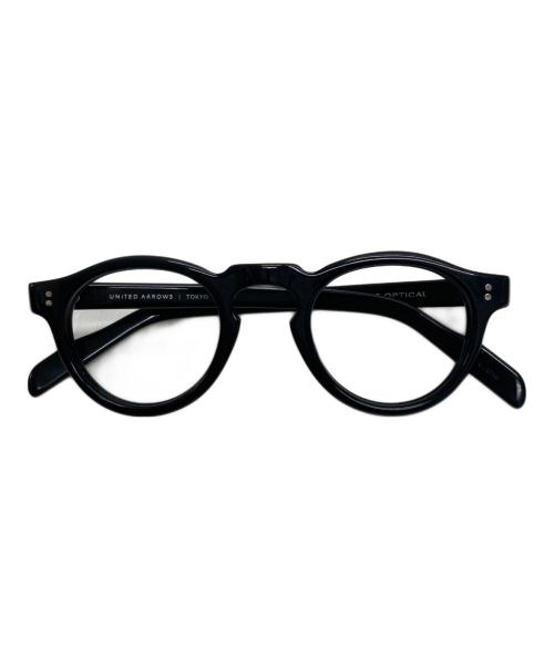 UNITED ARROWS TOKYO（ユナイテッドアローズトウキョウ）UNITED ARROWS TOKYO (ユナイテッドアローズトウキョウ) KANEKO OPTICAL (金子眼鏡) Kevin ブラックの古着・服飾アイテム