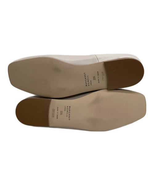 MARGARET HOWELL idea（マーガレット ハウエル アイディア）MARGARET HOWELL idea (マーガレット ハウエル アイディア) パンプス アイボリー サイズ:23.5の古着・服飾アイテム