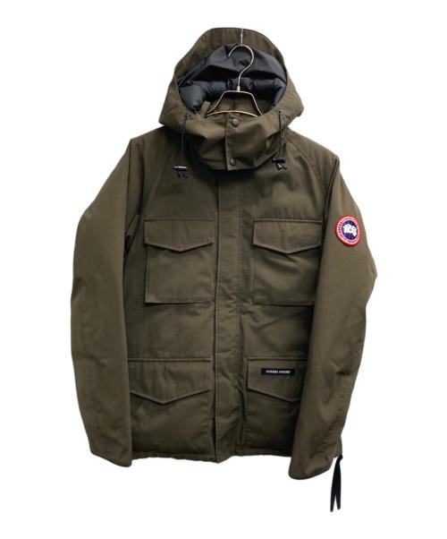 CANADA GOOSE（カナダグース）CANADA GOOSE (カナダグース) カムループスダウンジャケット オリーブ サイズ:Mの古着・服飾アイテム