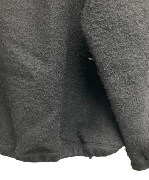 YOKE（ヨーク）YOKE (ヨーク) Wool Fleece Half Zip Pullover ブラック サイズ:2の古着・服飾アイテム