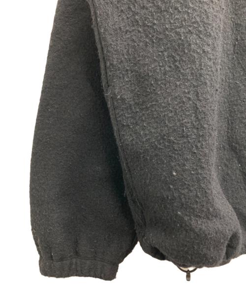 YOKE（ヨーク）YOKE (ヨーク) Wool Fleece Half Zip Pullover ブラック サイズ:2の古着・服飾アイテム