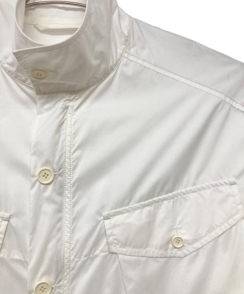 MONTGOMERY（モンゴメリー）MONTGOMERY (モンゴメリー) ナイロンジャケット ホワイトの古着・服飾アイテム