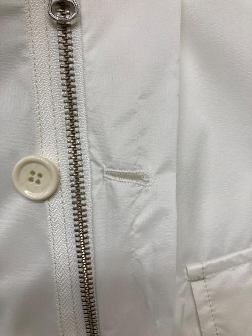 MONTGOMERY（モンゴメリー）MONTGOMERY (モンゴメリー) ナイロンジャケット ホワイトの古着・服飾アイテム