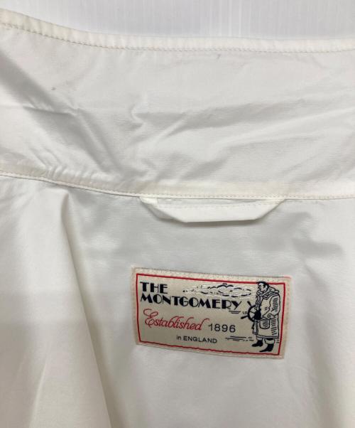 MONTGOMERY（モンゴメリー）MONTGOMERY (モンゴメリー) ナイロンジャケット ホワイトの古着・服飾アイテム