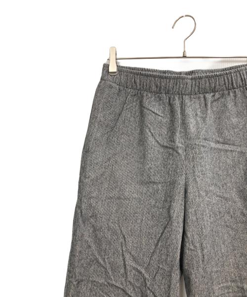 LOEFF（ロエフ）LOEFF (ロエフ) ピンヘッド フランネル テーパードパンツ グレーの古着・服飾アイテム