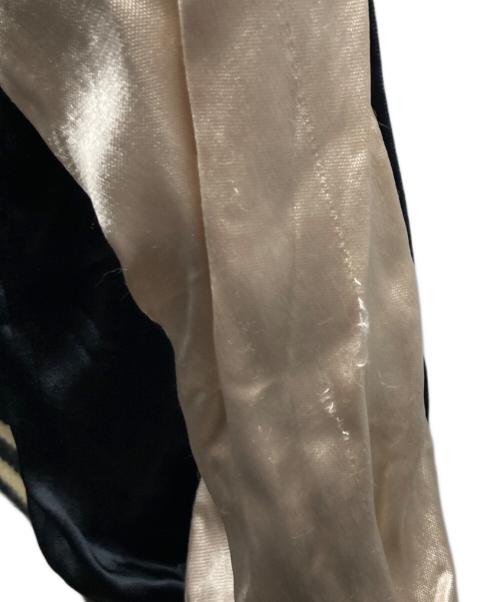 VANSON（バンソン）VANSON (バンソン) CROWS WORST (クローズ＆ワースト) リバーシブルスカジャン ブラック サイズ:XLの古着・服飾アイテム