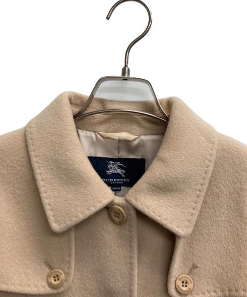 BURBERRY LONDON（バーバリーロンドン）BURBERRY LONDON (バーバリーロンドン) アンゴラ混コート ベージュ サイズ:160Aの古着・服飾アイテム