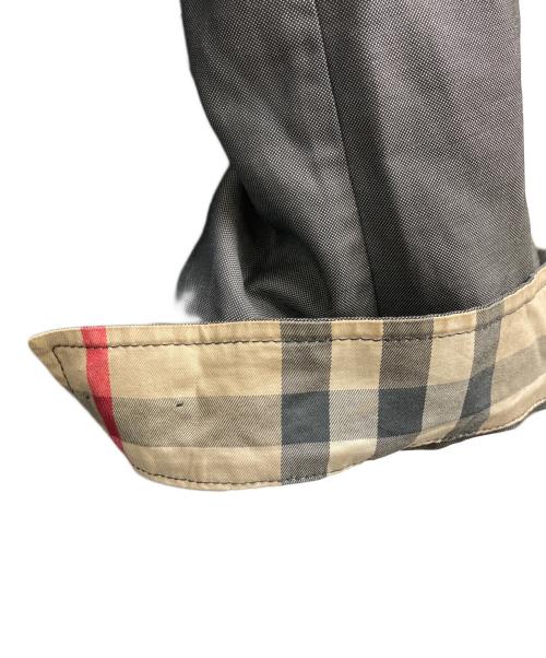 BURBERRY LONDON（バーバリーロンドン）BURBERRY LONDON (バーバリーロンドン) 裏地ノバチェックスイングトップ グレー サイズ:Mの古着・服飾アイテム