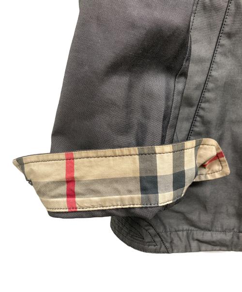 BURBERRY LONDON（バーバリーロンドン）BURBERRY LONDON (バーバリーロンドン) 裏地ノバチェックスイングトップ グレー サイズ:Mの古着・服飾アイテム