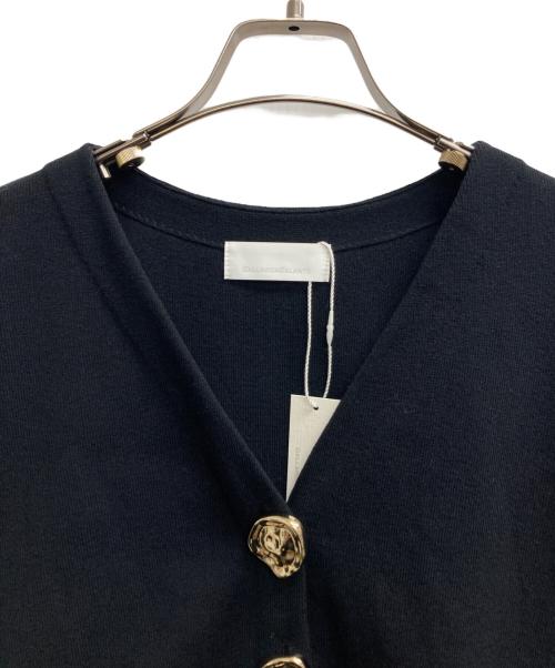 GALLARDA GALANTE（ガリャルダガランテ）GALLARDA GALANTE (ガリャルダガランテ) ビジューVネックカーディガン ブラック サイズ:F 未使用品の古着・服飾アイテム