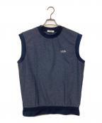 A.P.C. GOLFアーペーセーゴルフ）の古着「ワンポイントベスト」｜ネイビー