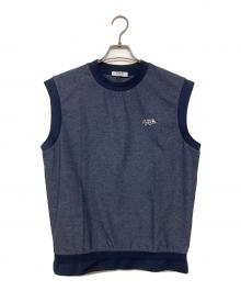A.P.C. GOLF（アーペーセーゴルフ）の古着「ワンポイントベスト」｜ネイビー