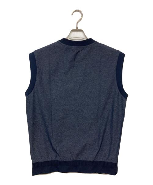 A.P.C. GOLF（アーペーセーゴルフ）A.P.C. GOLF (アーペーセーゴルフ) ワンポイントベスト ネイビー サイズ:Mの古着・服飾アイテム