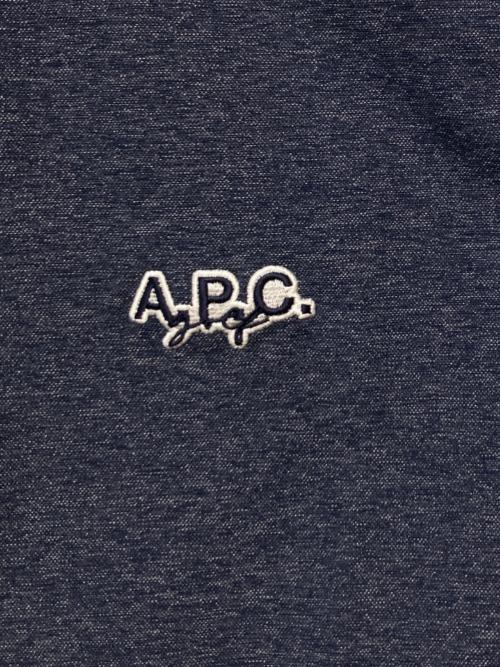 A.P.C. GOLF（アーペーセーゴルフ）A.P.C. GOLF (アーペーセーゴルフ) ワンポイントベスト ネイビー サイズ:Mの古着・服飾アイテム