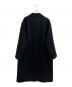 Edition (エディション) ダブルフェイスステンカラーロングコート ブラック サイズ:S：25000円