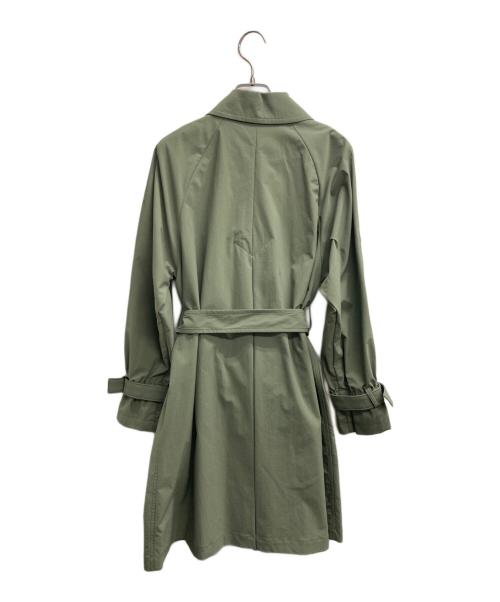 SHIPS（シップス）SHIPS (シップス) ステンカラーコート グリーン サイズ:Sの古着・服飾アイテム