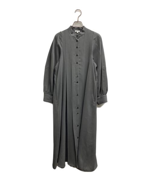ENFOLD（エンフォルド）ENFOLD (エンフォルド) サーキュラーシャツドレス グレー サイズ:36の古着・服飾アイテム