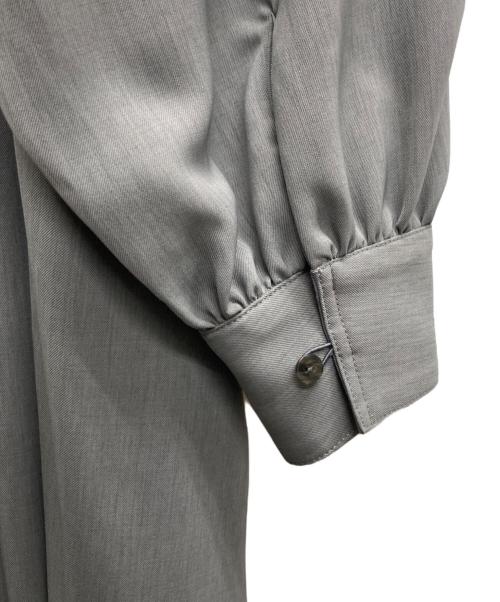 ENFOLD（エンフォルド）ENFOLD (エンフォルド) サーキュラーシャツドレス グレー サイズ:36の古着・服飾アイテム