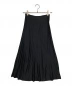 COMME des GARCONSコムデギャルソン）の古着「切替ロングスカート」｜ブラック