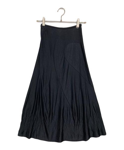 COMME des GARCONS（コムデギャルソン）COMME des GARCONS (コムデギャルソン) 切替ロングスカート ブラック サイズ:Sの古着・服飾アイテム