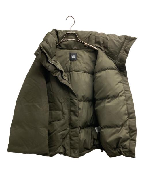 PLST（プラステ）PLST (プラステ) スタンドカラーパデッドブルゾン カーキ サイズ:Lの古着・服飾アイテム