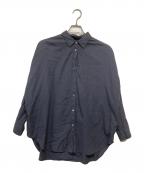 Spick and Spanスピック＆スパン）の古着「25SS ガーメントダイカシュクールシャツ」｜ネイビー