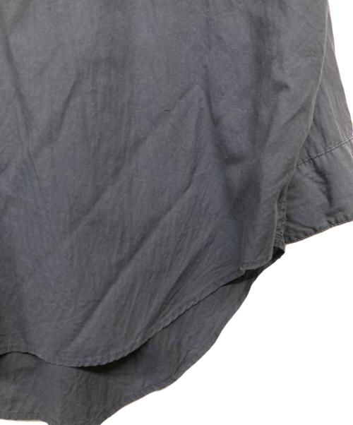 Spick and Span（スピック＆スパン）Spick and Span (スピック＆スパン) 25SS ガーメントダイカシュクールシャツ ネイビー サイズ:表記無し（実寸サイズをご参照下さい）の古着・服飾アイテム