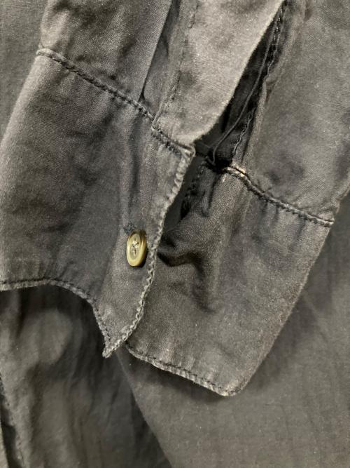 Spick and Span（スピック＆スパン）Spick and Span (スピック＆スパン) 25SS ガーメントダイカシュクールシャツ ネイビー サイズ:表記無し（実寸サイズをご参照下さい）の古着・服飾アイテム