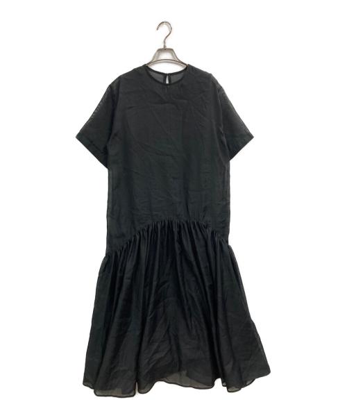 ELENDEEK（エレンディーク）ELENDEEK (エレンディーク) シアーレイヤードカットワンピース ブラック サイズ:1の古着・服飾アイテム