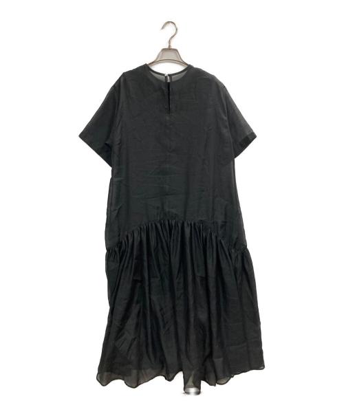 ELENDEEK（エレンディーク）ELENDEEK (エレンディーク) シアーレイヤードカットワンピース ブラック サイズ:1の古着・服飾アイテム