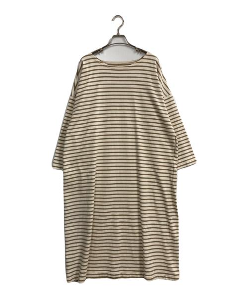 nest Robe（ネストローブ）nest Robe (ネストローブ) ワンピース ベージュ サイズ:不明（実寸サイズをご確認ください）の古着・服飾アイテム