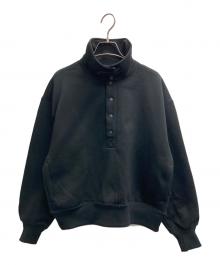 DAIWA PIER39（ダイワ ピア39）の古着「W's TECH SWEAT SNAP PULLOVER」｜ブラック