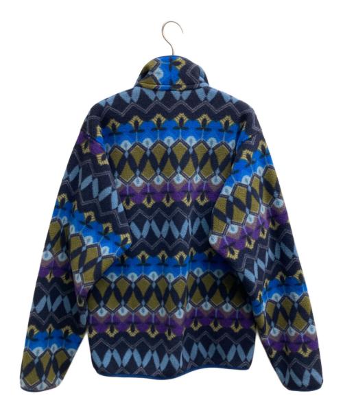 Patagonia（パタゴニア）Patagonia (パタゴニア) 幾何学柄シンチラスナップT マルチカラー サイズ:XSの古着・服飾アイテム