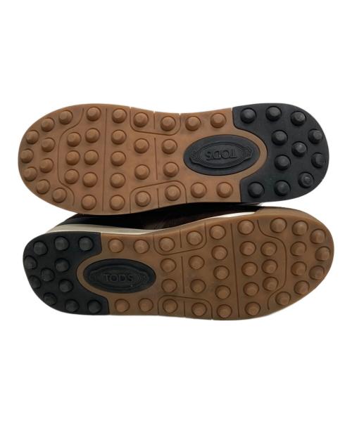 TOD'S（トッズ）TOD'S (トッズ) ハイカットスニーカー ブラウン サイズ:8の古着・服飾アイテム