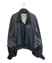 77circa（ナナナナサーカ）の古着「再構築ナイロンスタジャン」｜ブラック