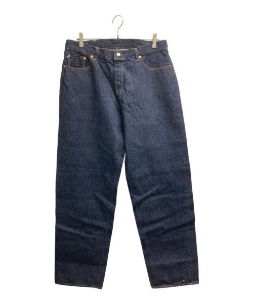 TCB jeans（ティーシービー ジーンズ）TCB JEANS (ティーシービー ジーンズ) 5ポケットデニムパンツ ネイビー サイズ:W38の古着・服飾アイテム