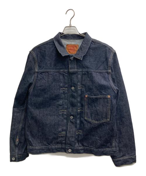 TCB jeans（ティーシービー ジーンズ）TCB jeans (ティーシービー ジーンズ) 1stデニムジャケット ネイビー サイズ:46の古着・服飾アイテム