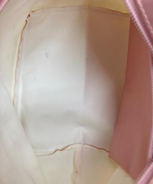 Herve Chapelier（エルベシャプリエ）Herve Chapelier (エルベシャプリエ) 舟形トートバッグM アイボリー×ピンクの古着・服飾アイテム