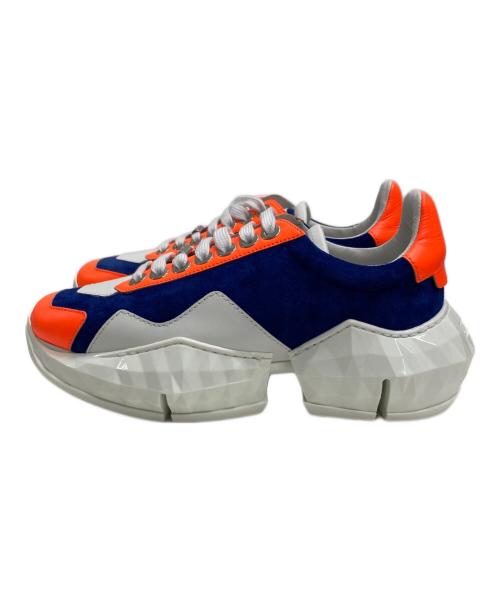 JIMMY CHOO（ジミーチュウ）JIMMY CHOO (ジミーチュウ) ローカットスニーカー マルチカラー サイズ:36の古着・服飾アイテム