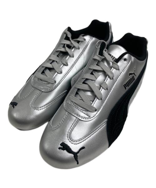 PUMA（プーマ）PUMA (プーマ) ローカットスニーカー シルバー サイズ:24.0の古着・服飾アイテム