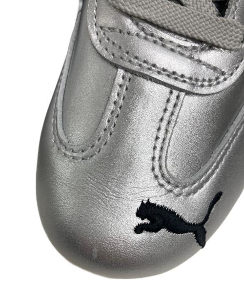 PUMA（プーマ）PUMA (プーマ) ローカットスニーカー シルバー サイズ:24.0の古着・服飾アイテム